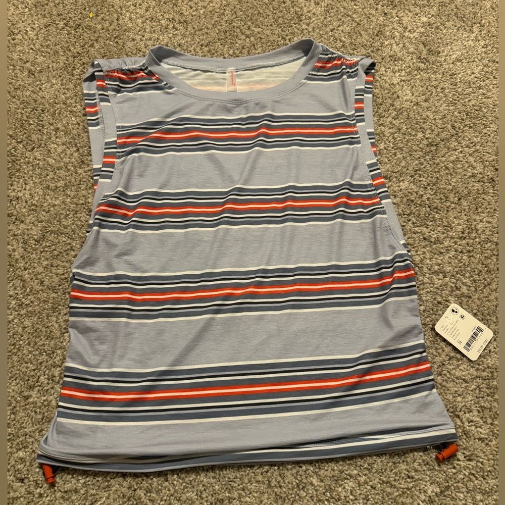 NWT Free People Movement Tempo Sport Mode Printed Muscle Tee | Medium - Picture 5 of 12